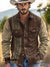 Print Casual Corduroy Shirt Multicolor / S