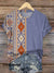 Vintage Art Print T-shirt Multicolor / S