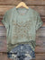 Vintage Art Print T-Shirt Multicolor / S