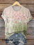 Vintage Art Print T-Shirt Multicolor / S
