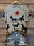 Vintage Art Print T-shirt Multicolor / S