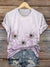 Vintage Art Print T-shirt Multicolor / S