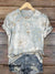 Vintage Art Print T-shirt Multicolor / S