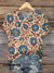 Vintage Art Print T-shirt Multicolor / S
