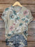 Vintage Art Print T-shirt Multicolor / S