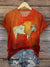 Vintage Art Print T-shirt Multicolor / S