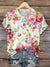 Vintage Art Print T-shirt Multicolor / S