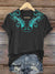 Vintage Art Print T-shirt Multicolor / S