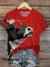 Vintage Art Print T-shirt Multicolor / S
