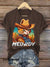 Vintage Art Print T-shirt Multicolor / S