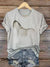 Vintage Art Print T-Shirt Multicolor / S