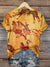 Vintage Art Print T-shirt Multicolor / S