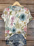 Vintage Art Print T-shirt Multicolor / S