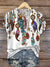 Vintage Art Print T-Shirt Multicolor / S