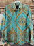 Vintage Classic Western Print Casual Shirt Multicolor / S