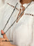 Vintage Ethnic Beaded Necklace Long Necklace Multicolor / OneSize