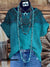 Women’s Print Casual Cotton And Linen Shirt Multicolor / S