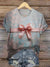 Vintage Heart Art Print T-Shirt Multicolor / S