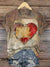 Vintage Heart Art Print T-Shirt Multicolor / S