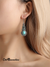 Vintage Inlaid Turquoise Earrings And Necklace
