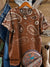 Vintage Paisley Art Print Casual T-shirt Multicolor / S