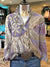 Women’s Vintage Art Print Casual Long Sleeve Comfortable Cotton Shirt Multicolor / S