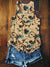 Women’s Vintage Art Print Tank Top Multicolor / S