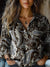 Women’s Vintage Pesley Print Casual Shirt Multicolor / S