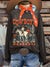 Women’s Western Cowboy Baseball Casual Print Corduroy Sweatshirt Multicolor / S